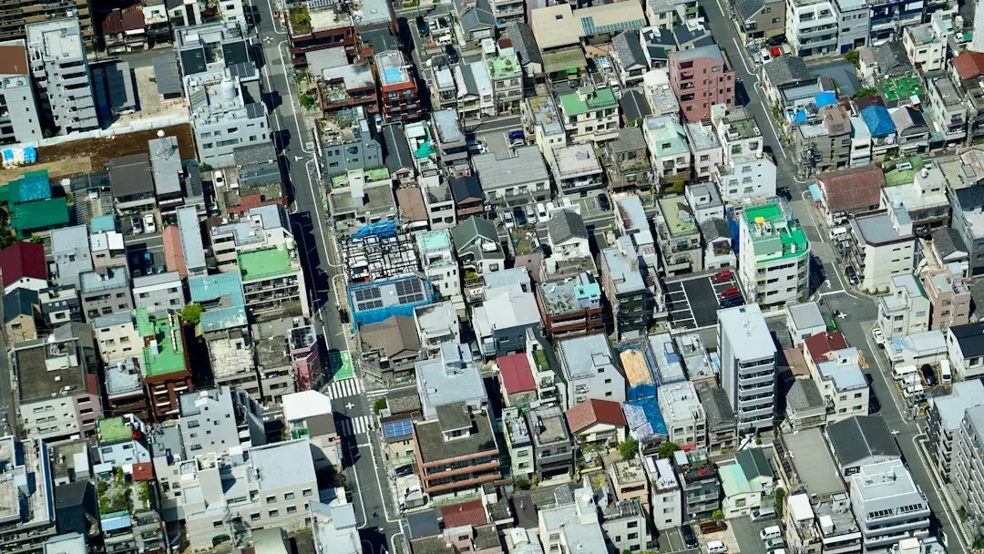 A map-style view of the studio's location in Kuramae, Tokyo